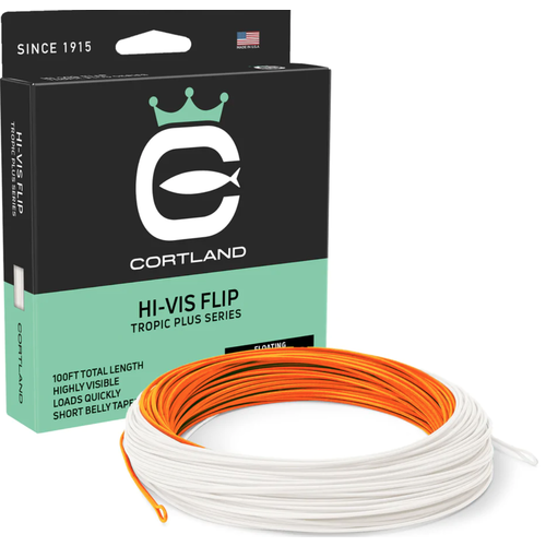 Cortland Line Company Tropic Plus Series Hi-Vis Flip Fly Line Cortland Line Company Tropic Plus Series Hi-Vis Flip Fly Line