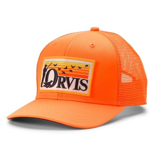 Orvis Blaze Retro Flush Trucker Hat Orvis Blaze Retro Flush Trucker Hat