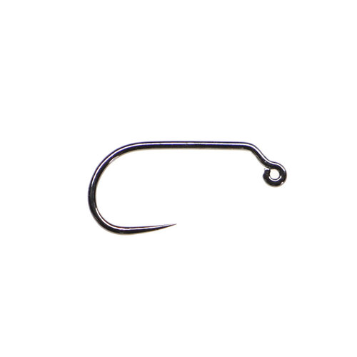 Fulling Mill Jig Force Black Nickel Barbless Hook Fulling Mill Jig Force Black Nickel Barbless Hook