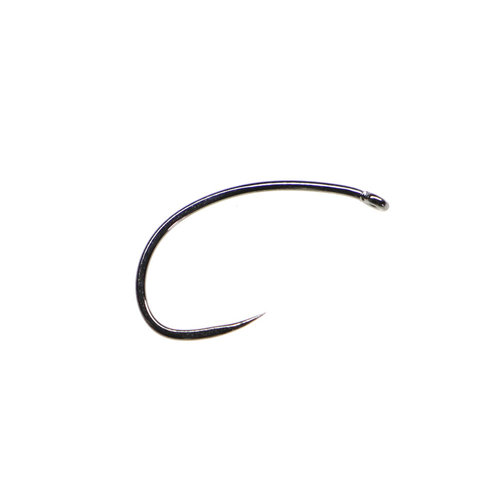 Fulling Mill Czech Nymph Black Nickel Barbless Hook Fulling Mill Czech Nymph Black Nickel Barbless Hook