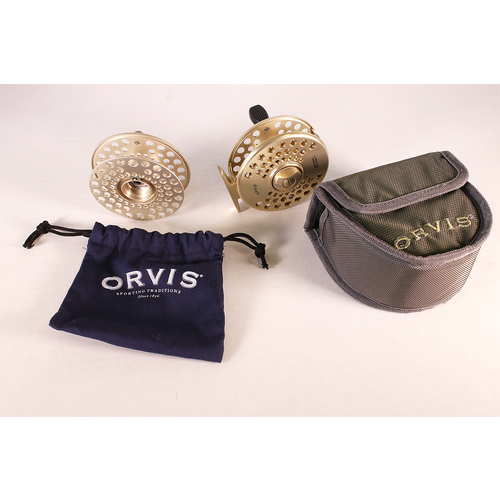 Orvis Used Battenkill Mid Arbor Gold V w/ spare spool Orvis Used Battenkill Mid Arbor Gold V w/ spare spool