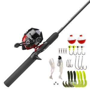Zebco 404 Spincast Combo with Tackle
