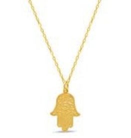 Necklace, Hamsa double-sided