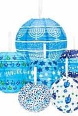 Chanukah, Hanukkah 6 Paper Lanterns