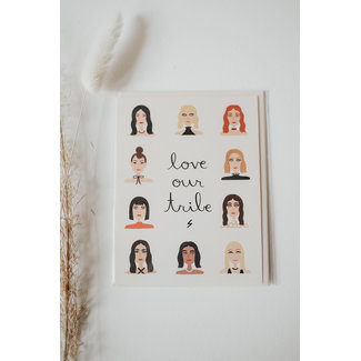 Love Our Tribe Greeting Card