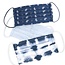 Cotton Mask 3pc Set - Blue Tie Dye