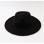 Ariel Vegan Felt Rancher Hat - Black
