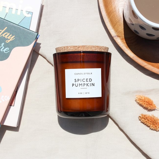 Spiced Pumpkin Tumbler Soy Candle