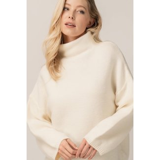 Textured Knit Bell Sleeve - Large