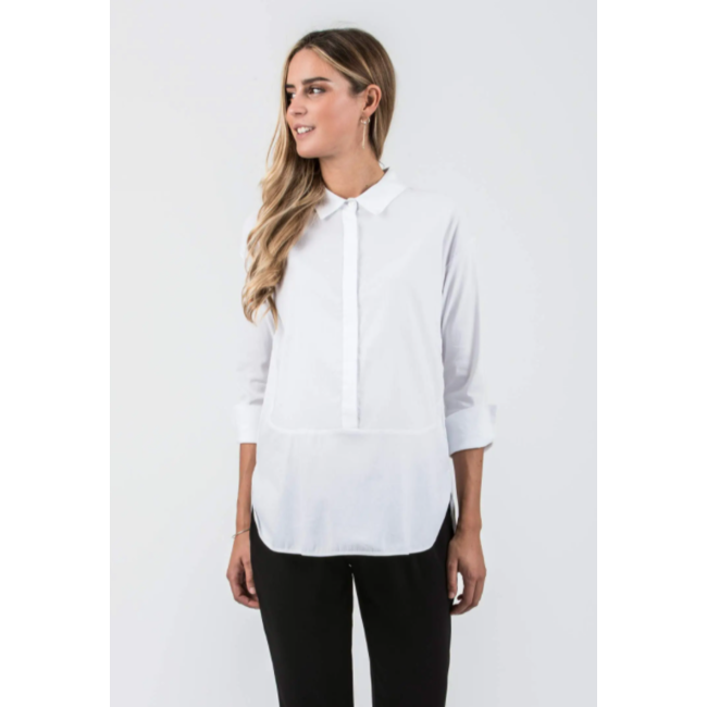 Beatrice Button Front Maternity/Nursing Top