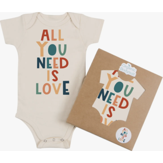 All You Need Is Love Bodysuit (3-6 Mths)