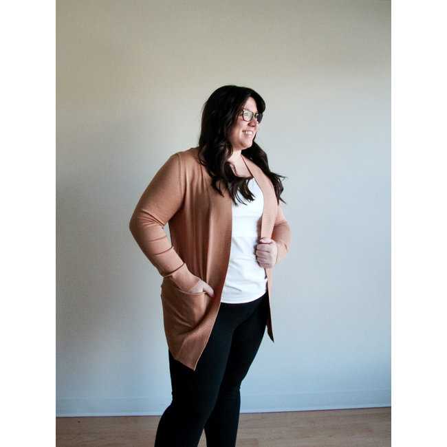Curve Open Front Cardigan
