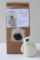 Nan.C Designs Polar bear felting kit
