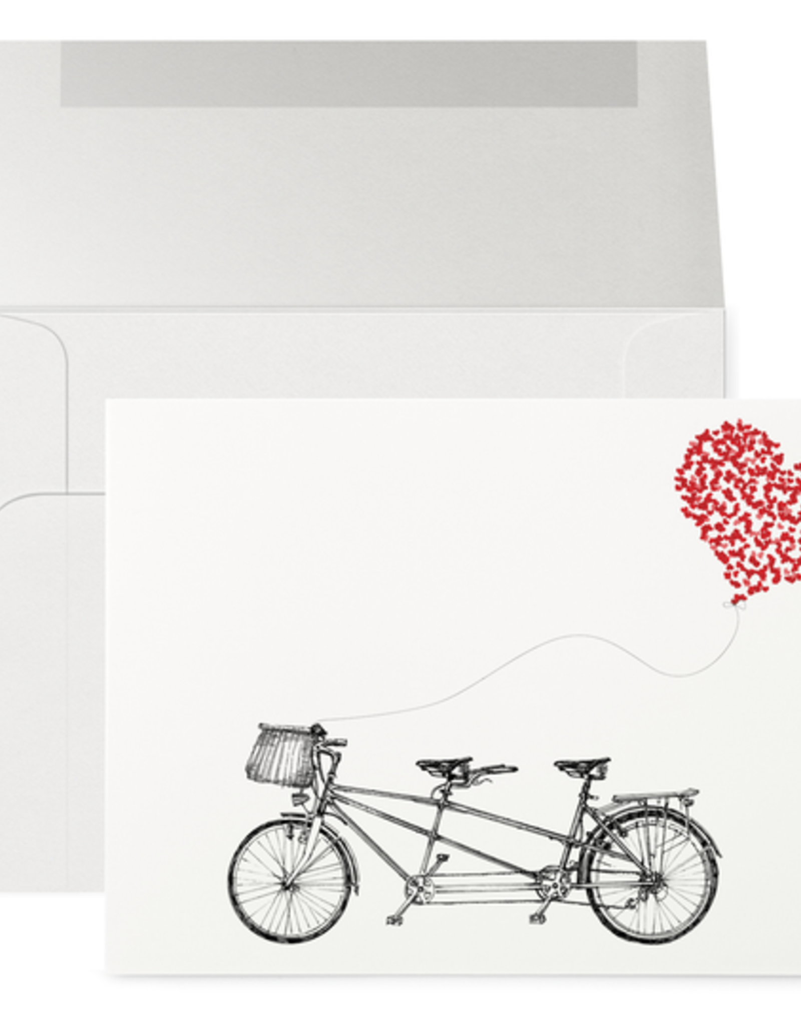 Petits Mots Petits Mots Card, Bike & Heart