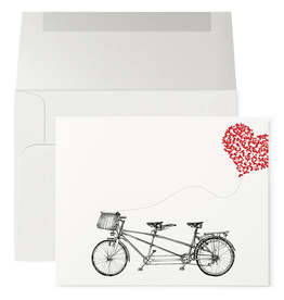 Petits Mots Petits Mots Card, Bike & Heart