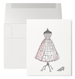 Petits Mots Petits Mots Card, Wedding Dress