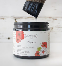 Country Chic Country Chic Paint Sample - 4oz Liquorice