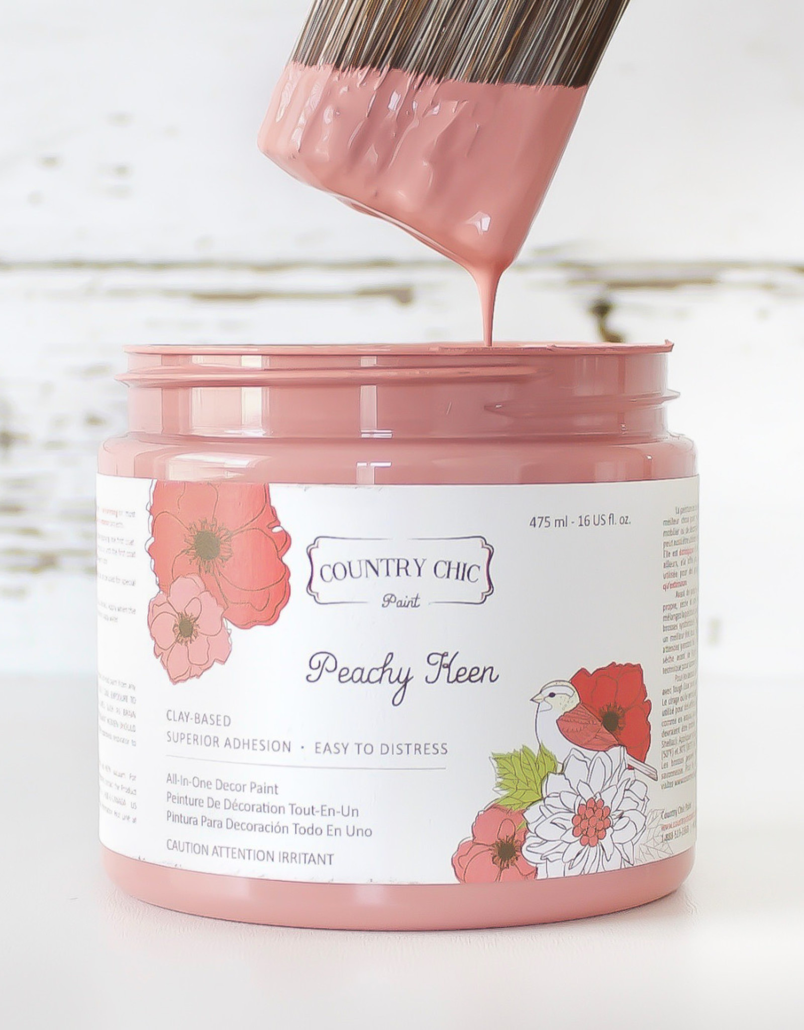 Country Chic Country Chic Paint Sample - 4oz Peachy Keen