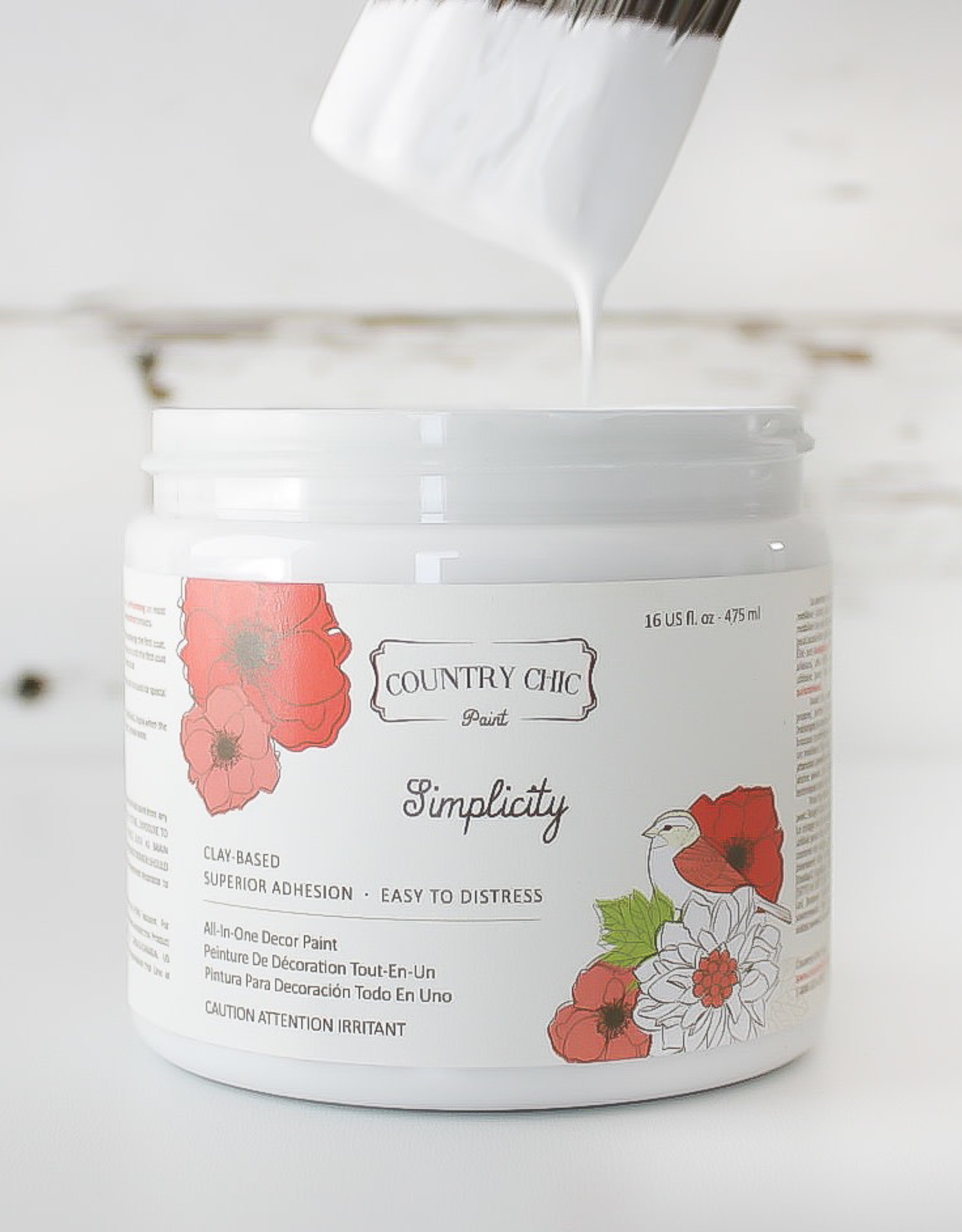 Country Chic Country Chic Paint Sample - 4oz Simplicity