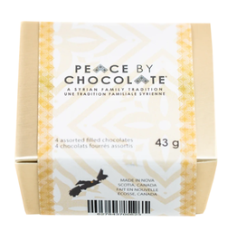 Peace by Chocolate Peace by Chocolate - 4 piece box/43g