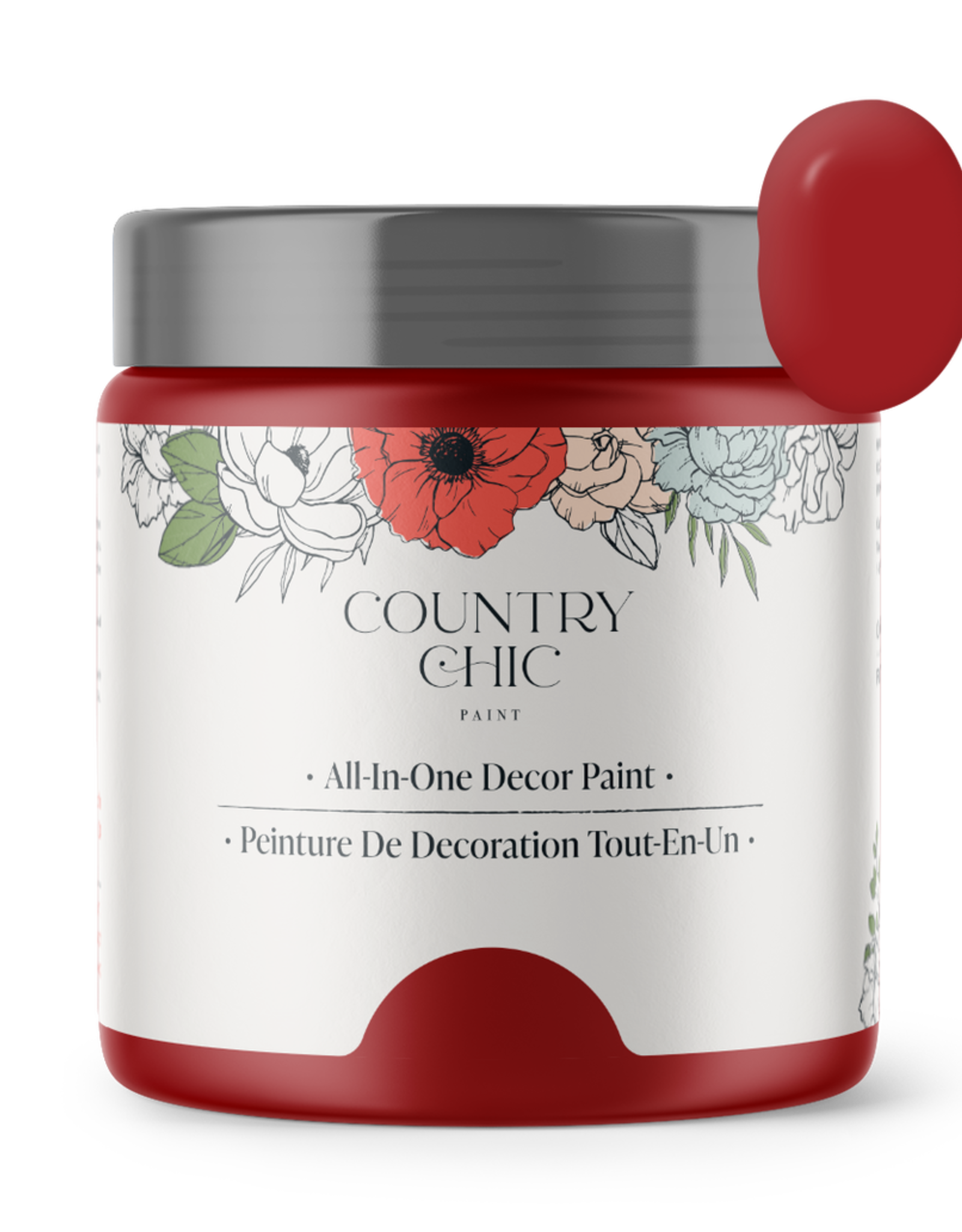 Country Chic Country Chic Paint Pint - 16oz Poppy