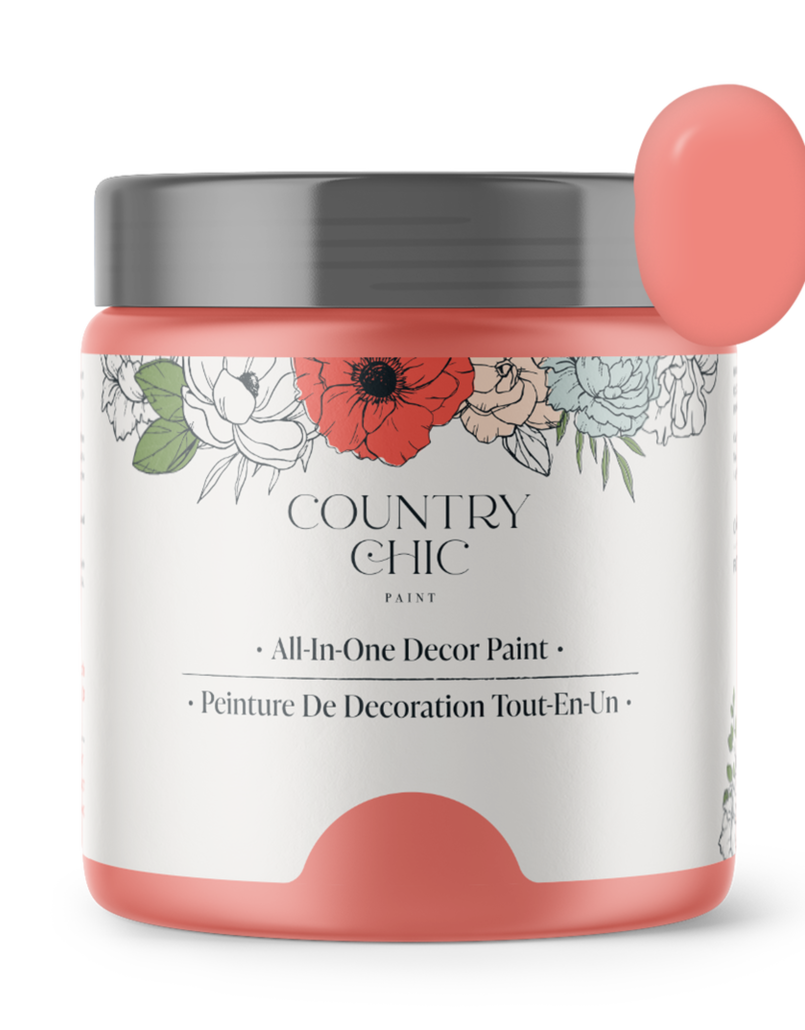 Country Chic Country Chic Paint Sample - 4oz Sunset Glow