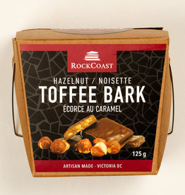 RockCoast Rock Coast Toffee bark - Hazelnut 125g box