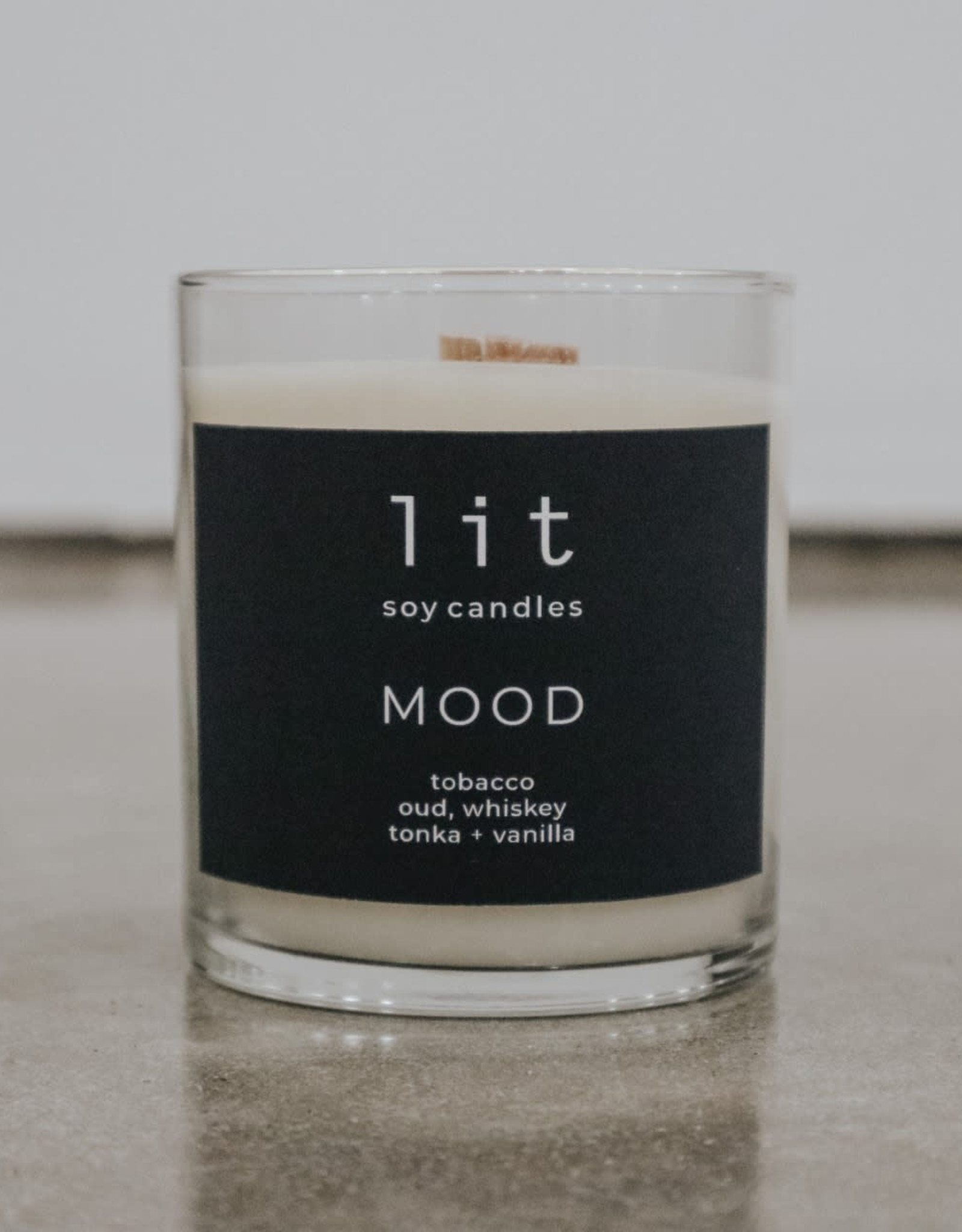 Lit Soy Candles Lit Soy Candle, Mood (Cozy Collection)