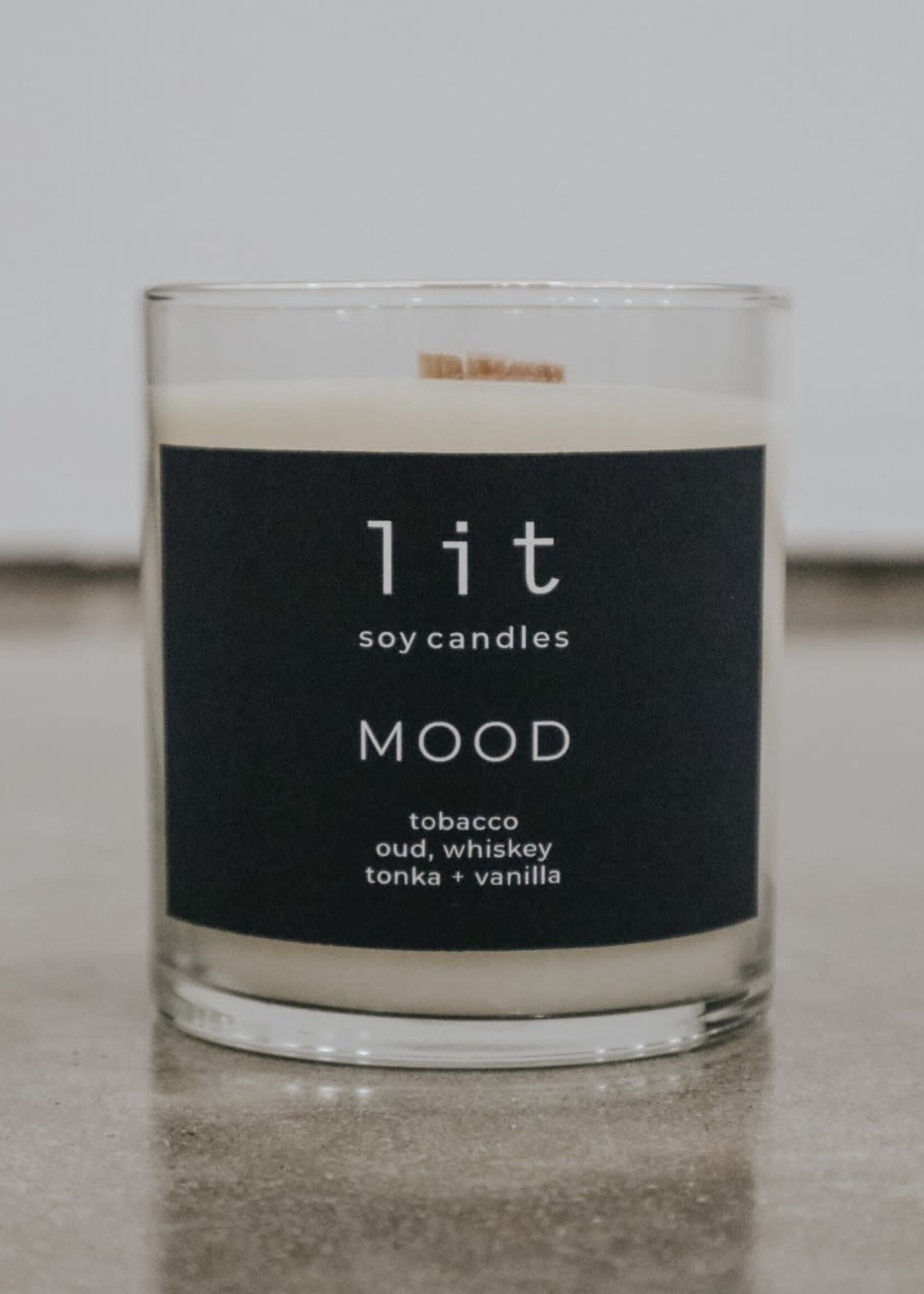 Lit Soy Candles Lit Soy Candle, Mood (Cozy Collection)