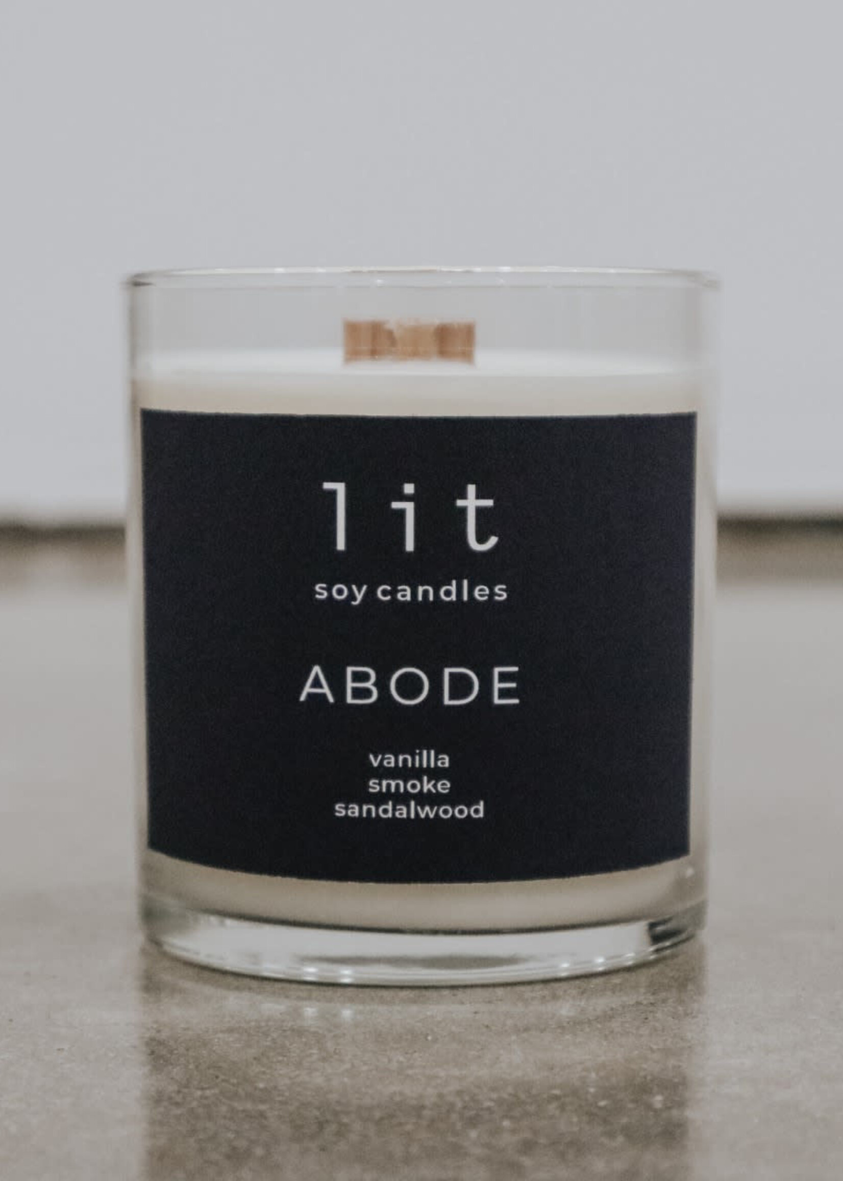 Lit Soy Candles Lit Soy Candles, Abode (Cozy Collection)
