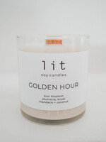 Lit Soy Candles Lit Soy Candle, Golden Hour