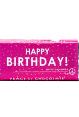 Peace by Chocolate Peace by Chocolate Dark Chocolate Happy Birthday Bar