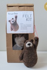Nan.C Designs Brown Bears Felting Kit