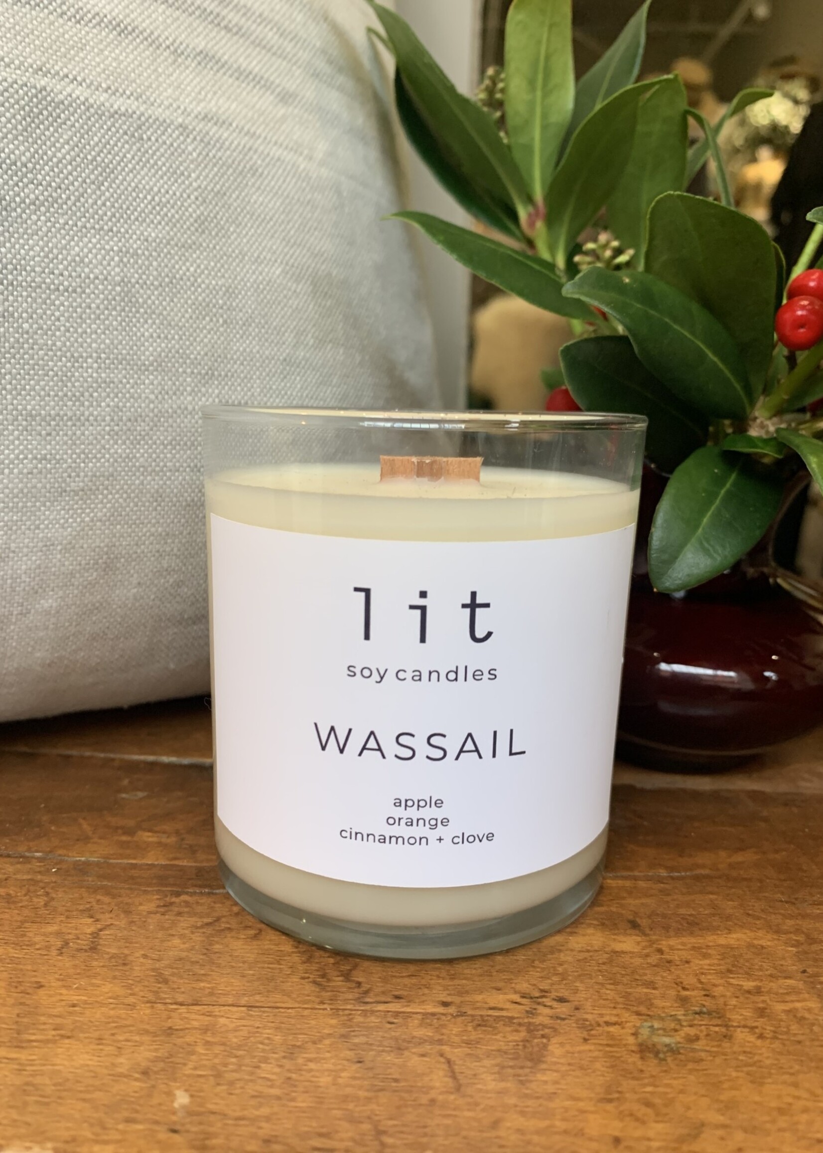 Lit Soy Candles Lit Soy Candles, Wassail