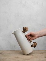 Atelier Trema Atelier Tréma White Pitcher with Manilla Rope Handle