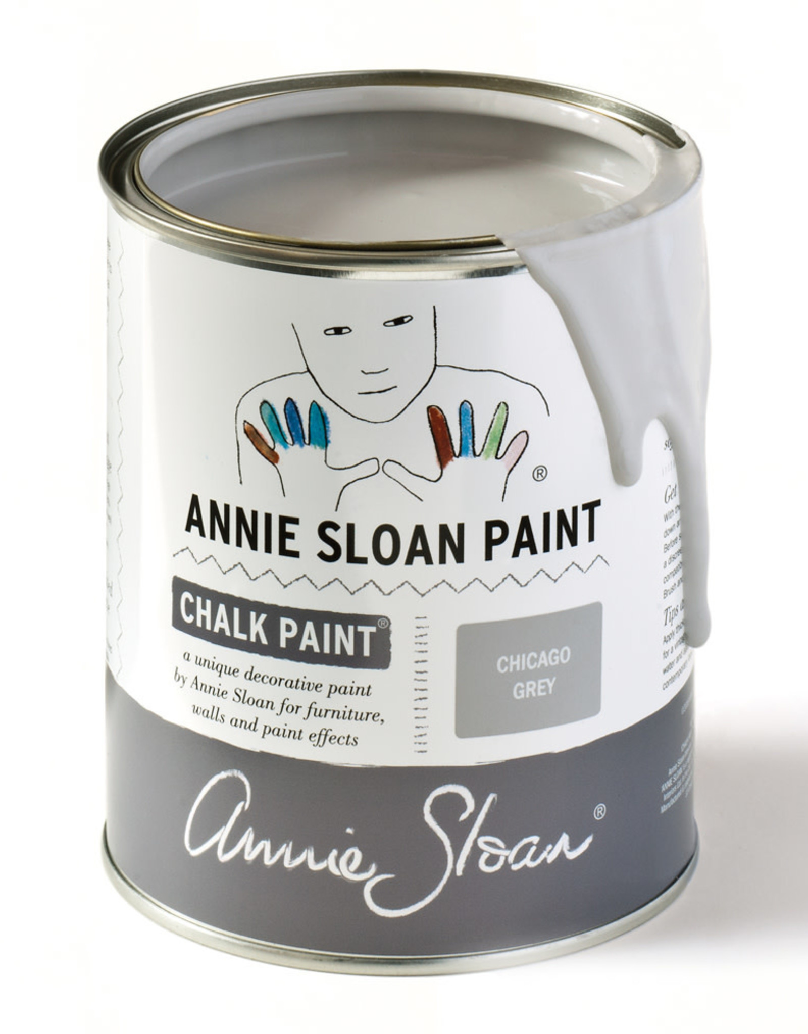 Annie Sloan Chicago Grey 1L Chalk Paint® by Annie Sloan
