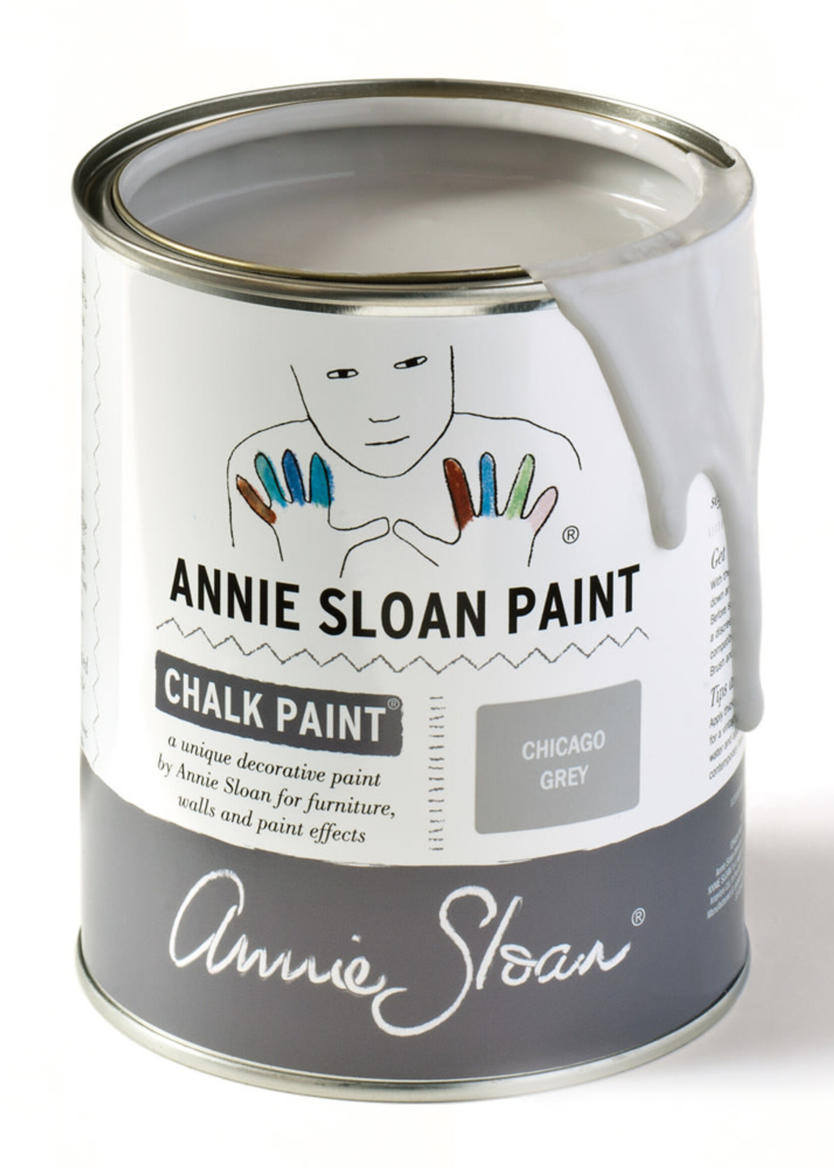 Annie Sloan Chicago Grey 1L Chalk Paint® by Annie Sloan