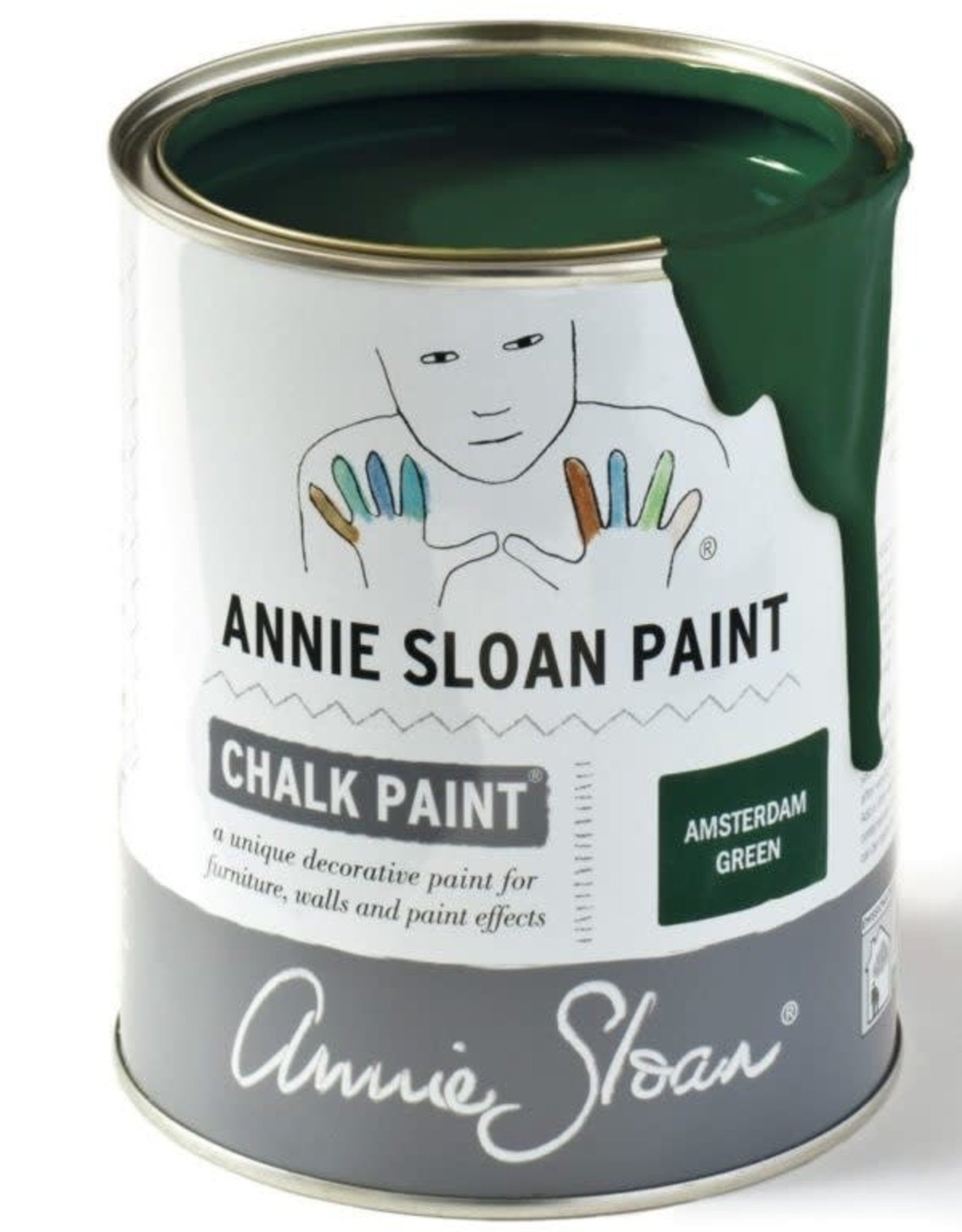 Annie Sloan Amsterdam Green 1L Chalk Paint® by Annie Sloan