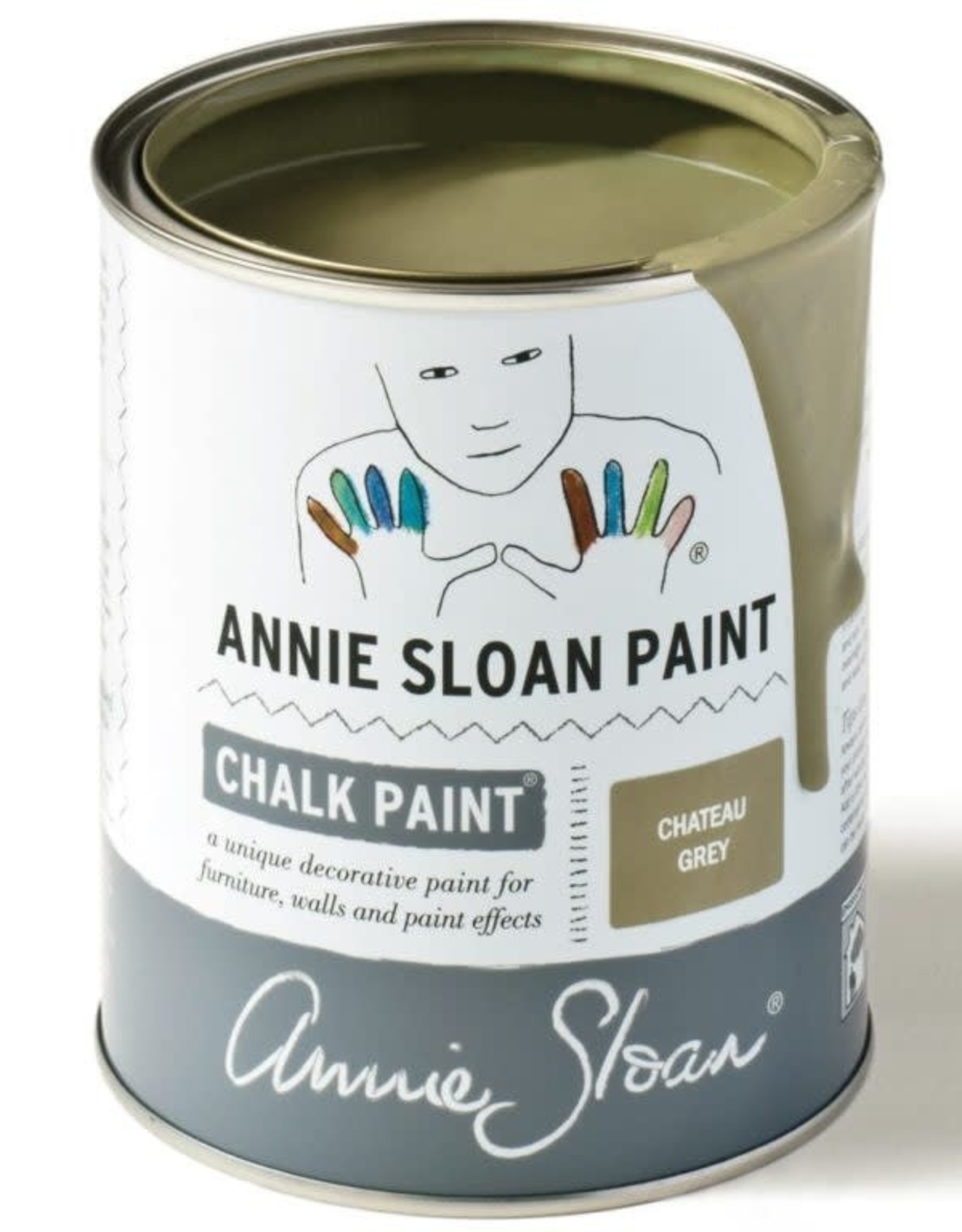 Annie Sloan Chateau Grey 1L Chalk Paint® by Annie Sloan