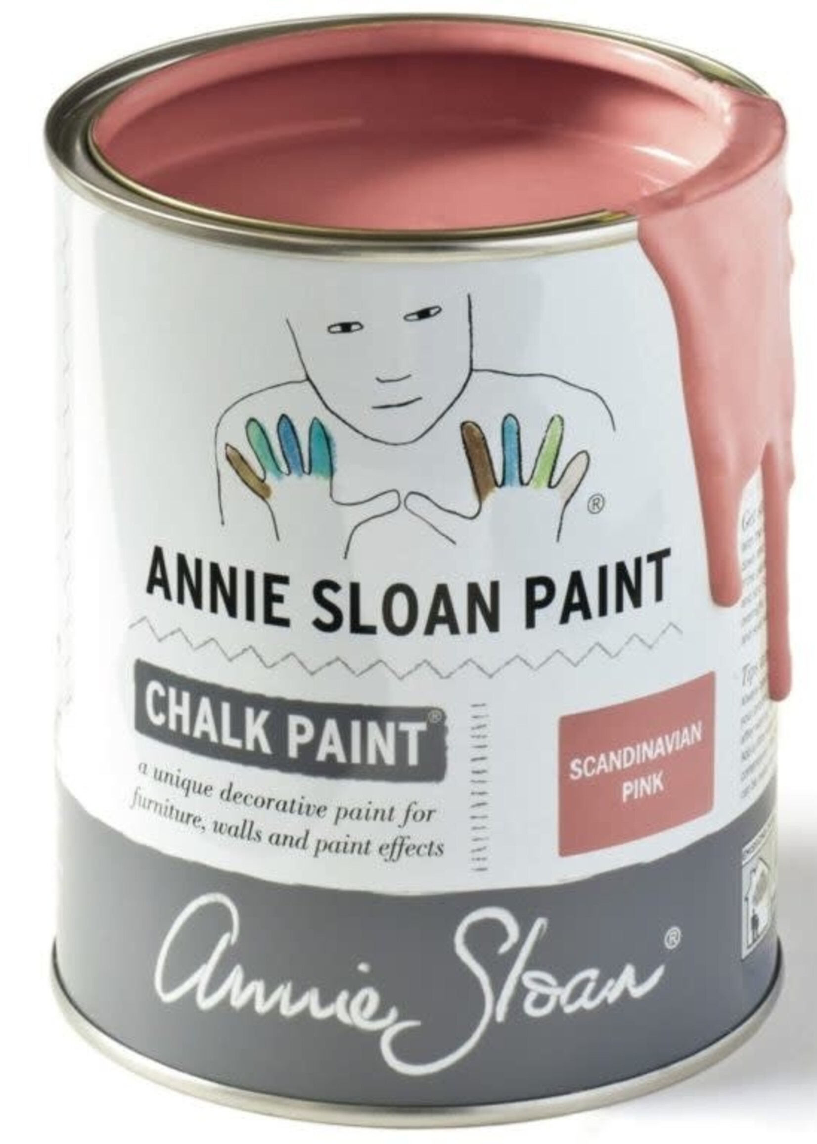 Annie Sloan Scandinavian Pink 1L Chalk Paint® by Annie Sloan