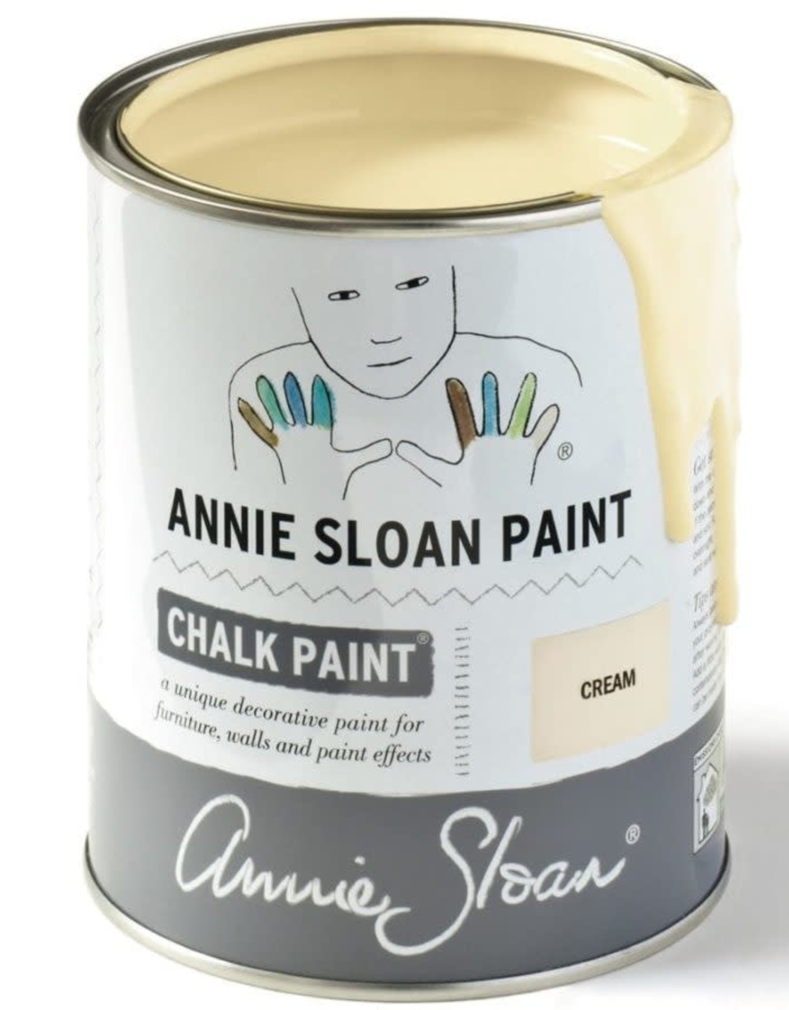 Annie Sloan Cream 1L Chalk Paint® by Annie Sloan