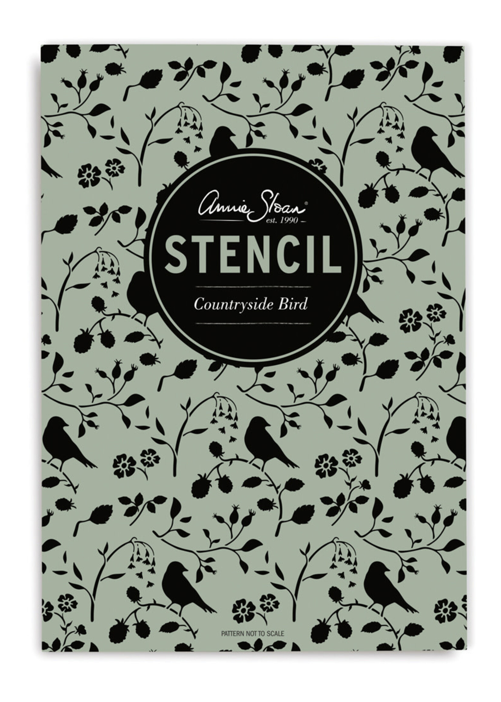 Annie Sloan Countryside Bird Stencil by Annie Sloan