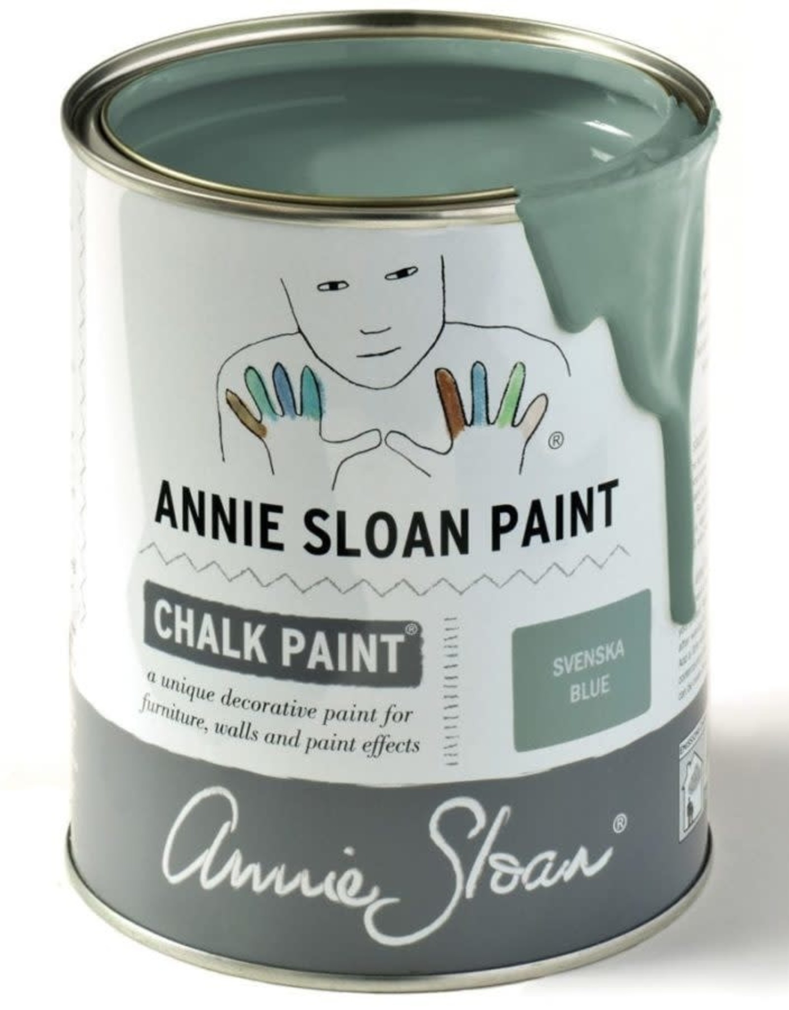 Annie Sloan Chalk Paint® by Annie Sloan - Svenska Blue 1L