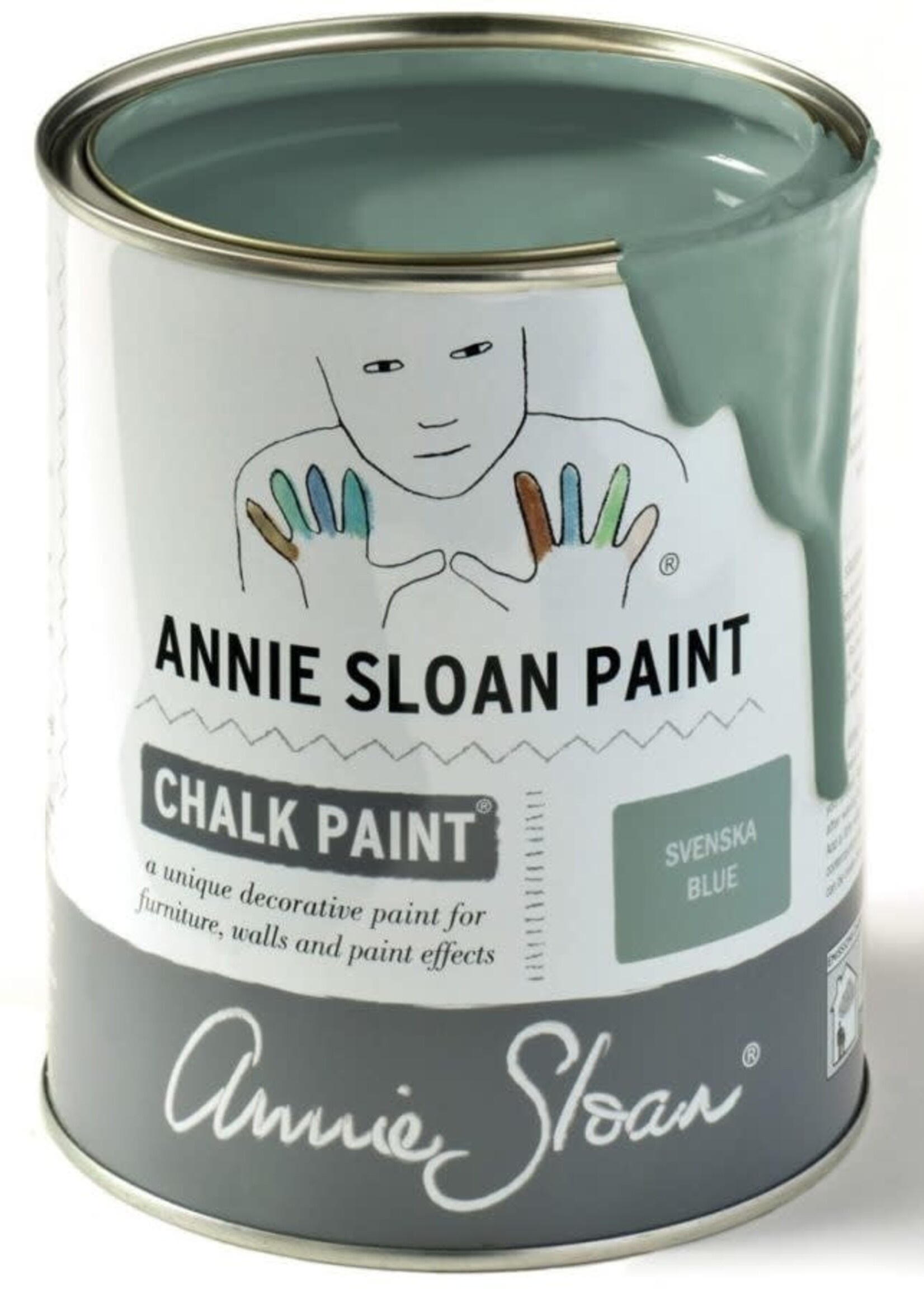 Annie Sloan Svenska Blue 1L Chalk Paint® by Annie Sloan