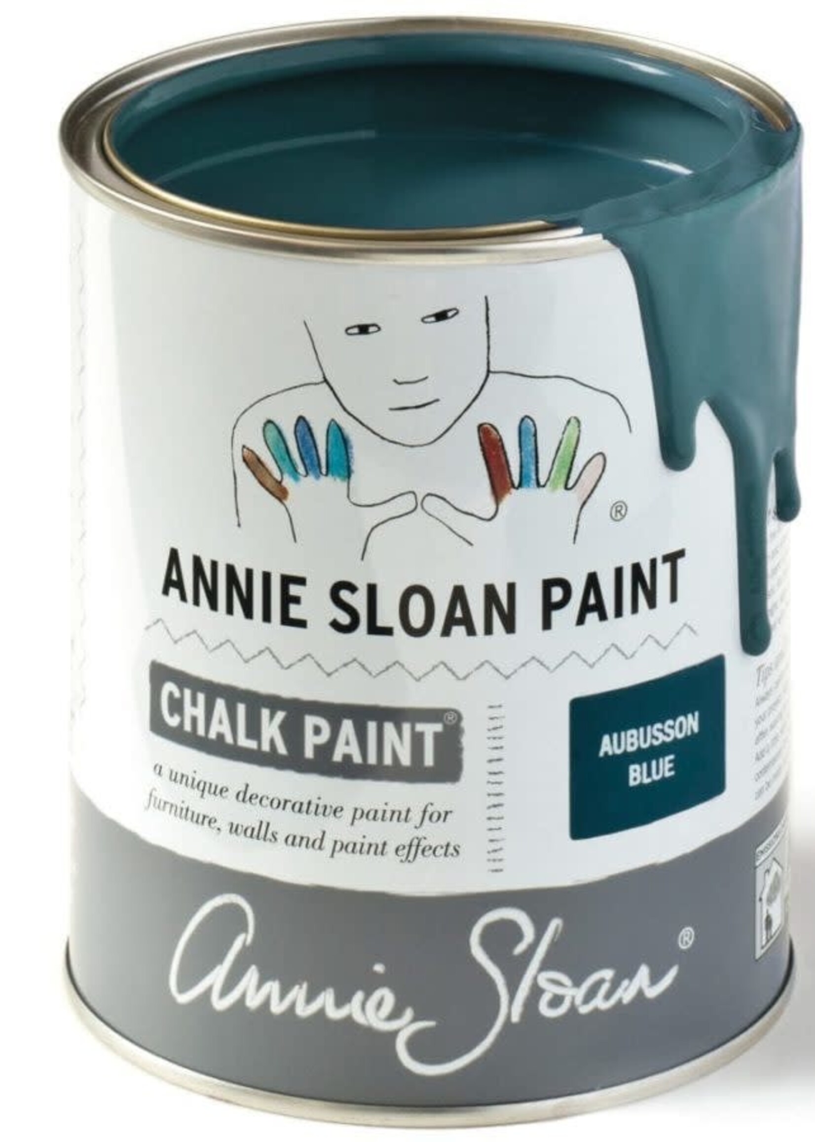 Annie Sloan Aubusson Blue 1L Chalk Paint® by Annie Sloan