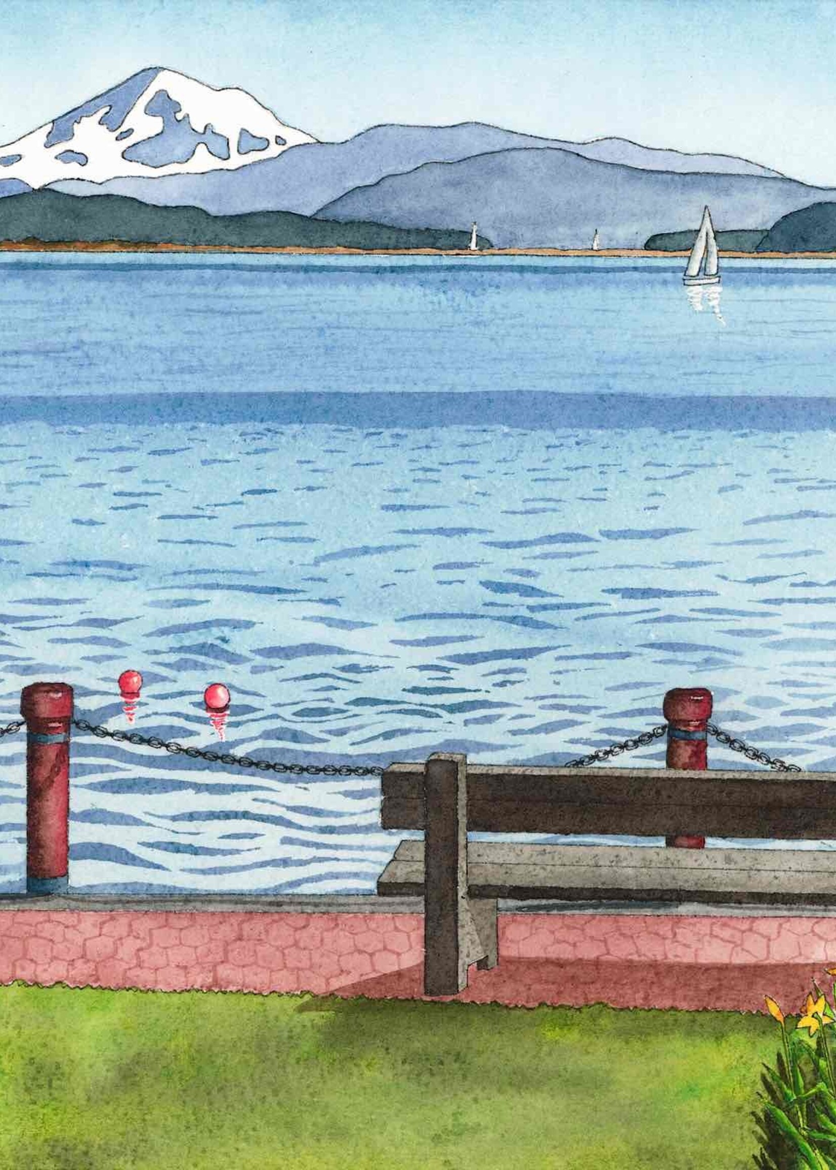 Melanie Willing Card, Seaside in Sidney