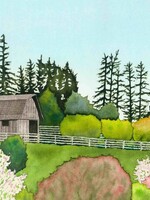 Melanie Willing Card, The Old Barn