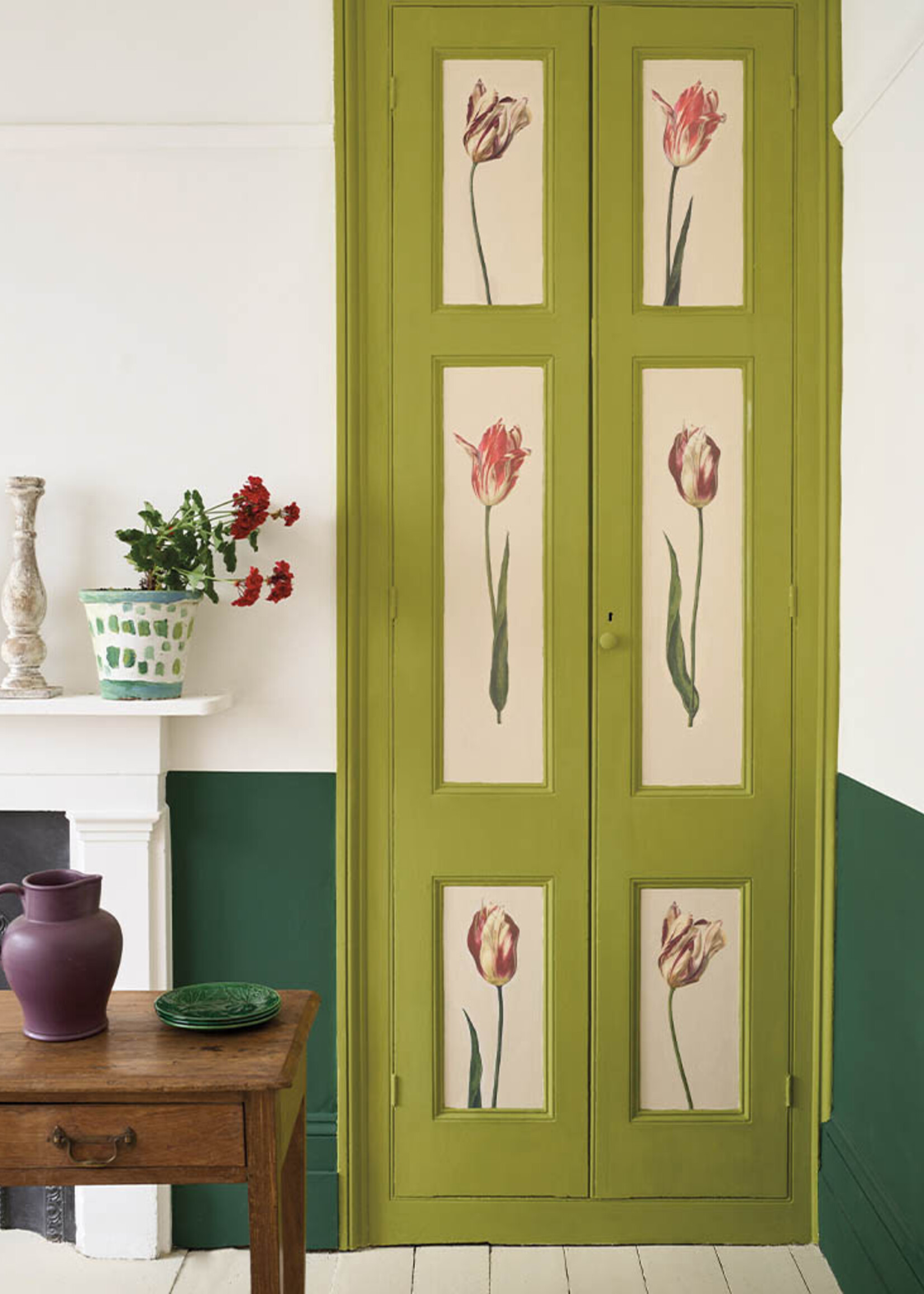 Annie Sloan Decoupage Paper - Dutch Tulips