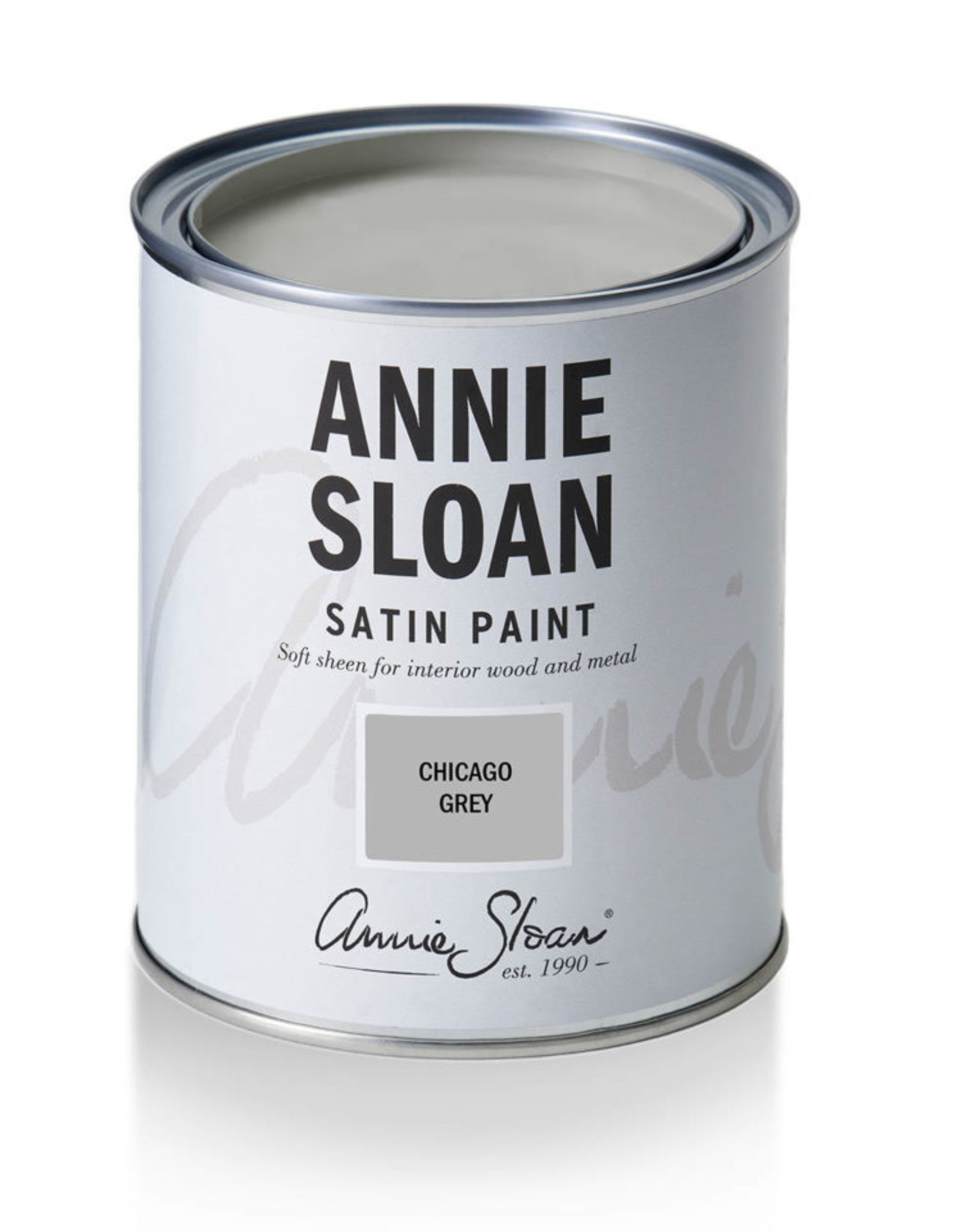 Annie Sloan Satin Paint by Annie Sloan - Chicago Grey 750Ml