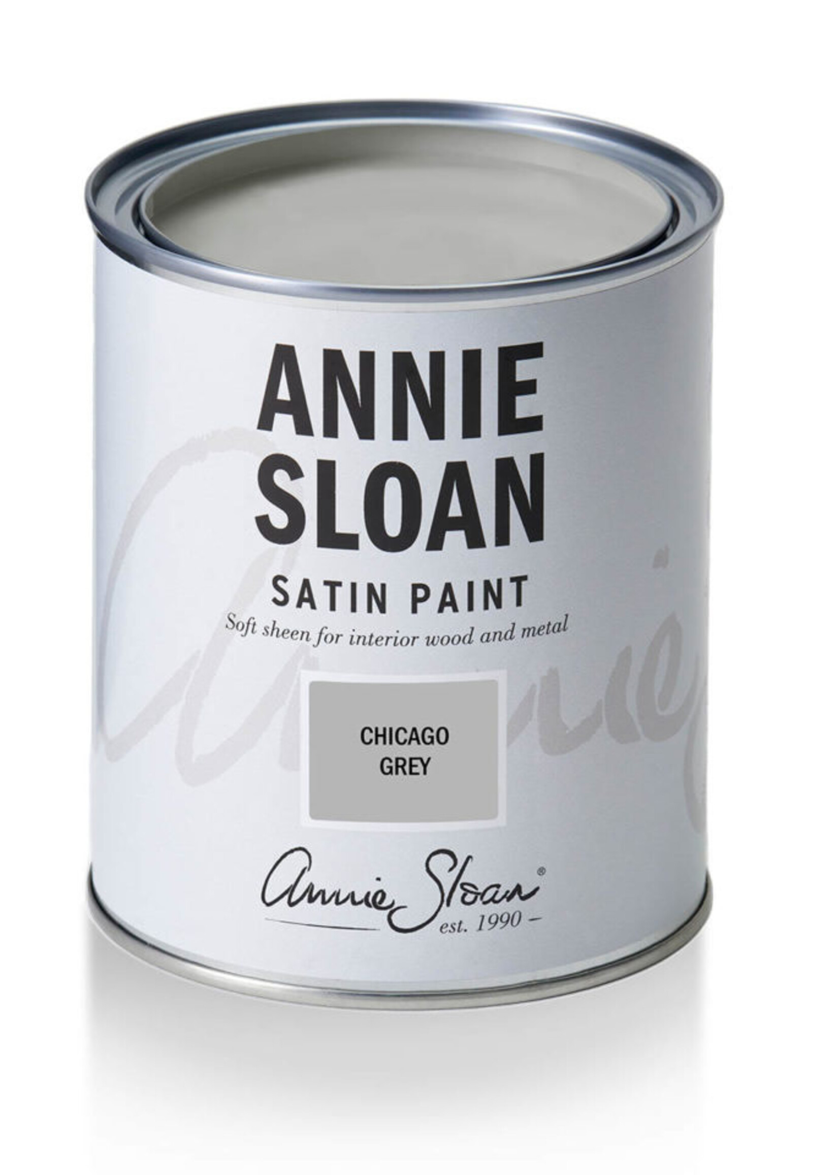 Annie Sloan Chicago Grey 750Ml Satin Paint by Annie Sloan